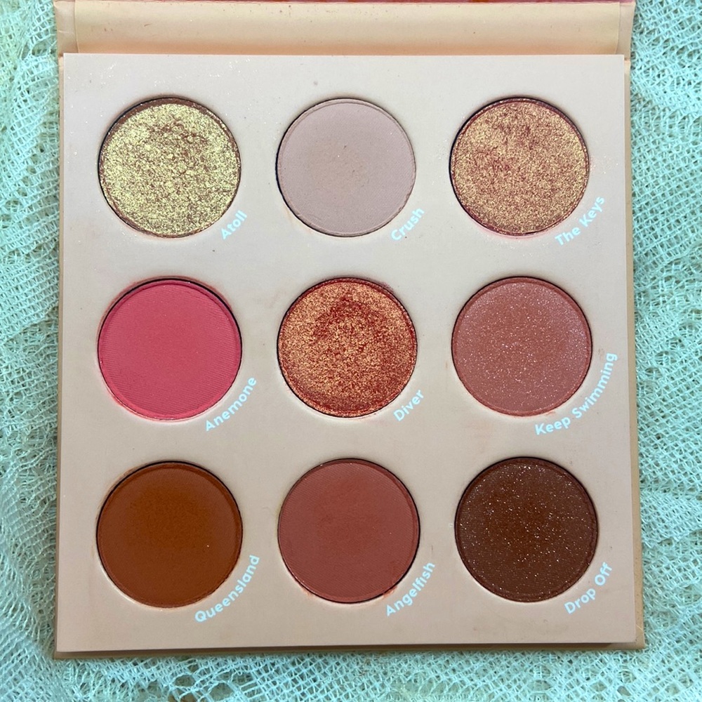 Colourpop “Coast to Coral” Eyeshadow Palette